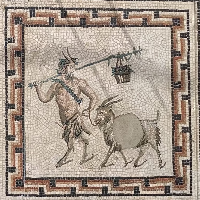 Mosaik aus dem Römisch-Germanischem Mueum, Köln