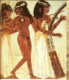 Ägyptische Darstellung aus Theben
