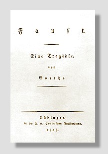 Titelbild des "Faust" 1806