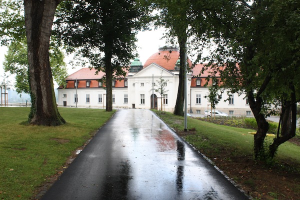 Schillermuseum nach dem Regen