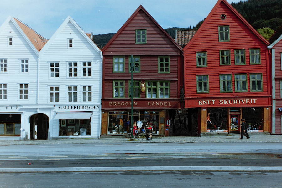 Bryggen, (Foto: Susanne Coburger-Schlu, Sept. 2003)