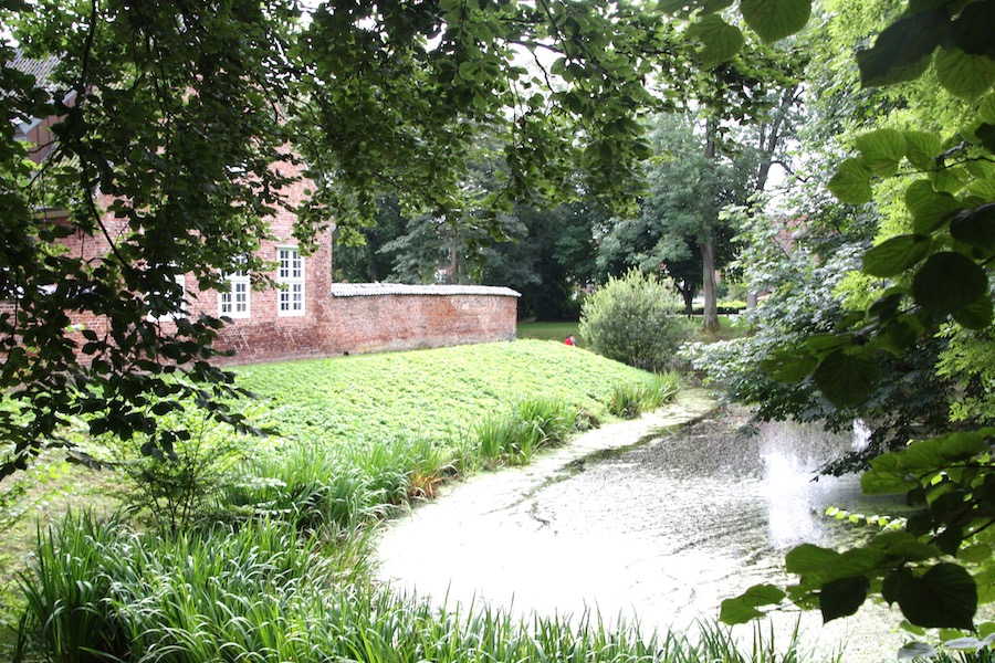 Der Husumer Schloßpark, nicht weit von der Innenstadt.