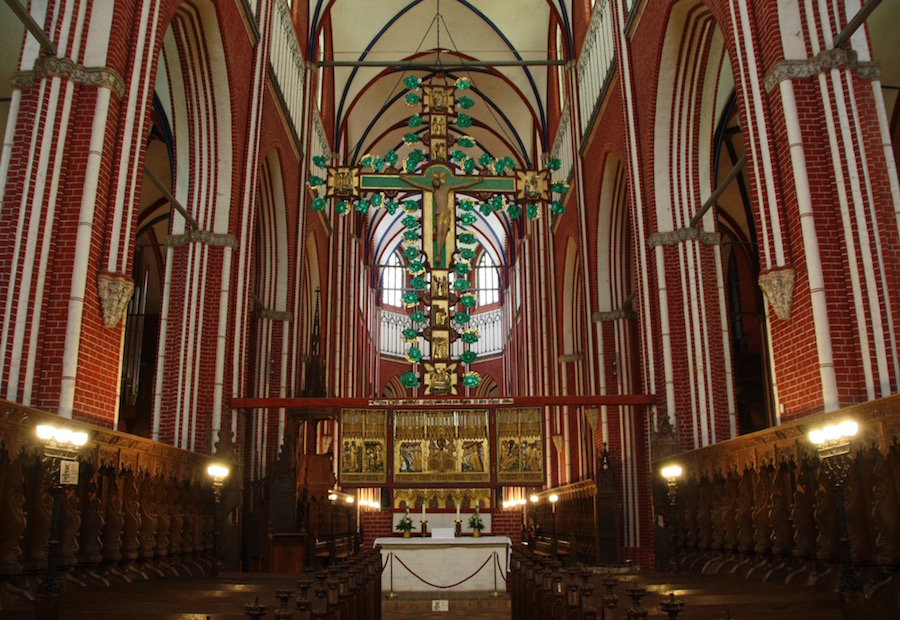 Innenraum der Boberaner Klosterkirche