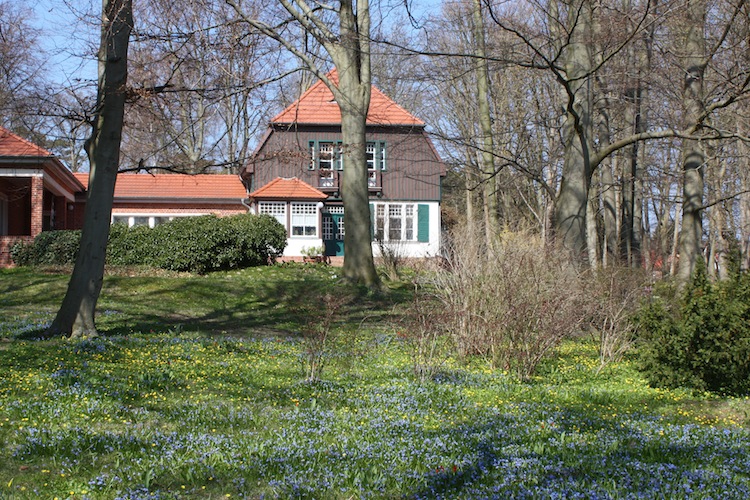 Das Hauptmann-Haus im Frühling
