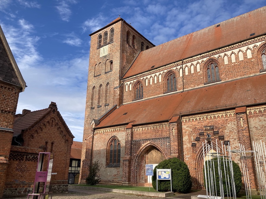 Warens Altstadt auf dem Berg