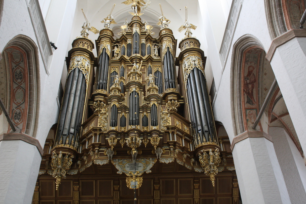 Stellwagen-Orgel von 1649 - frisch restauriert.