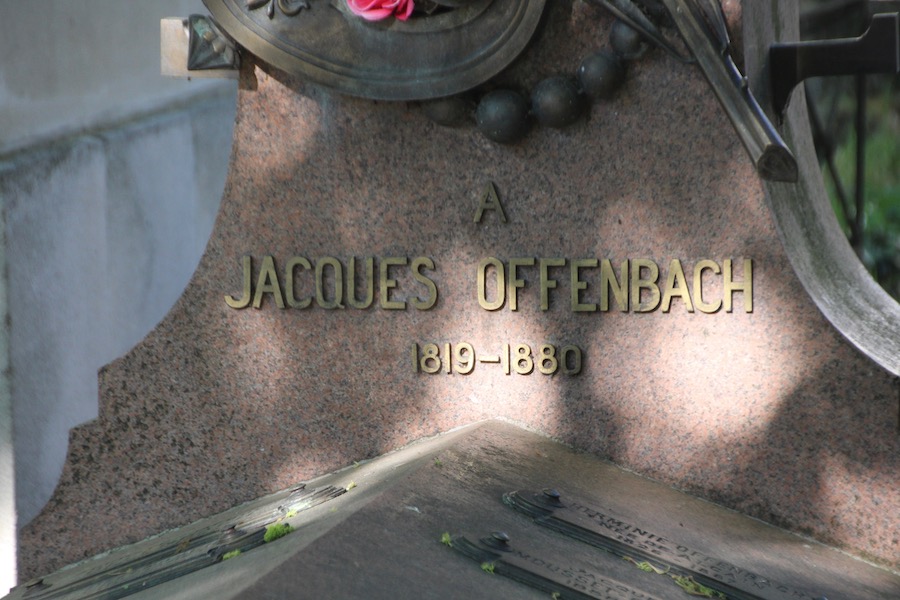 Das Grab von Jaques Offenbach