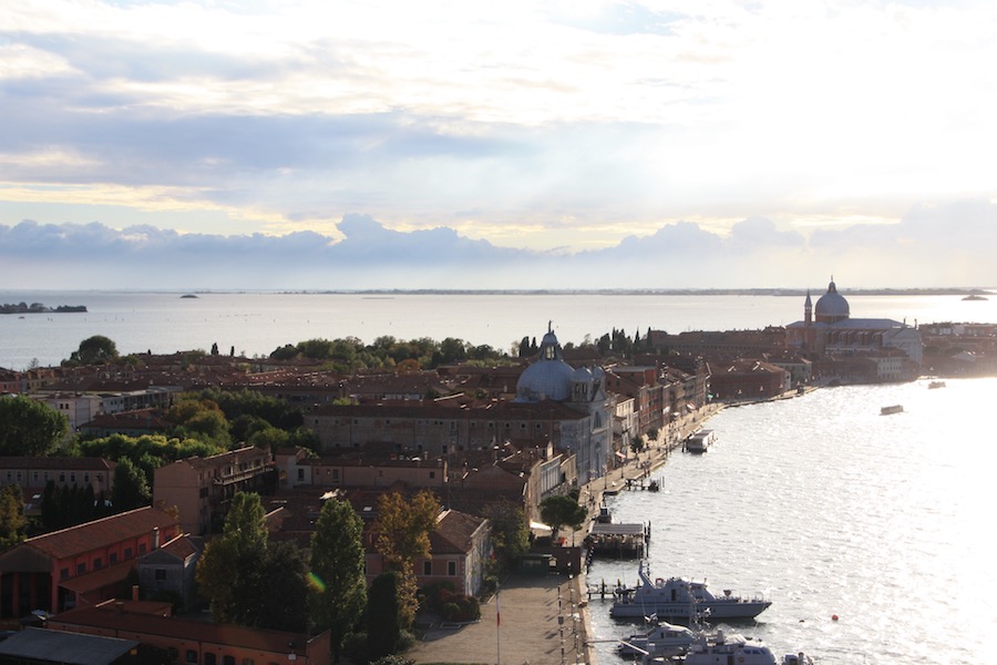 Die Giudeccha mit der Redentore vom Campanile/ San Giorgio aus