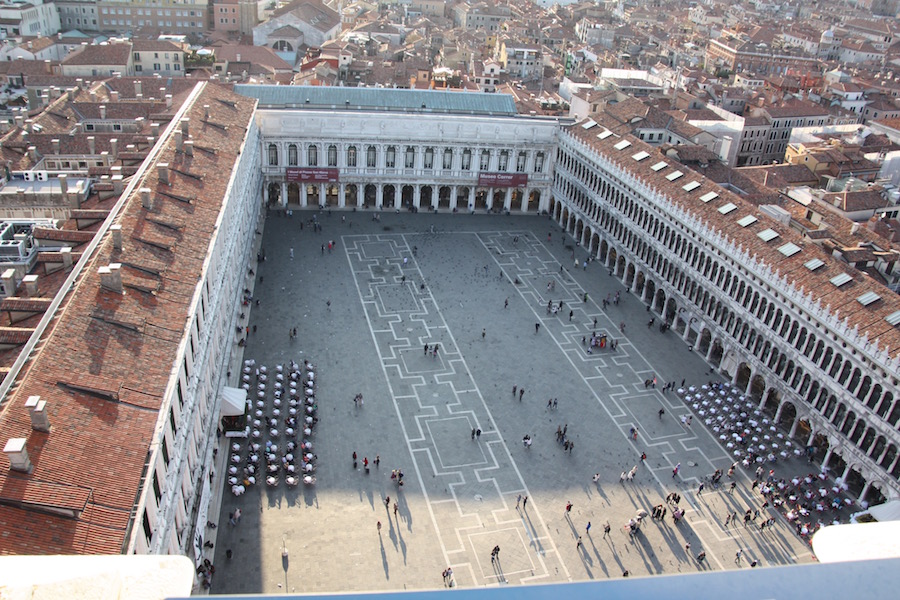 Piazza San Marco vom Glockenturm