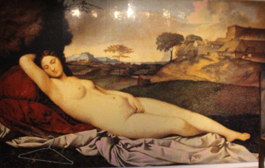 Die Vorlage von Giorgone: „Schlafende Venus“ (Dresden)