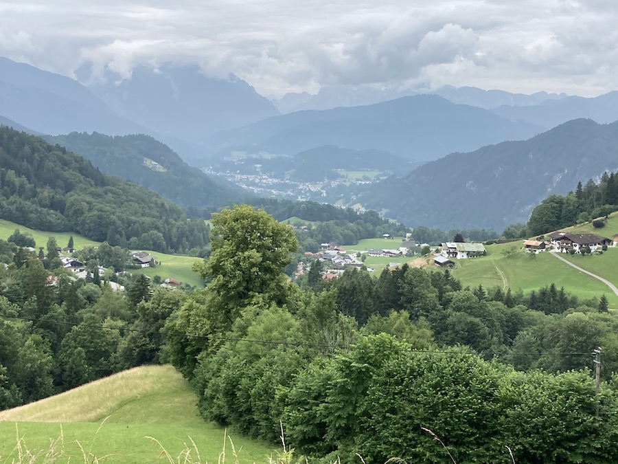 Paßhöhe bei Berchtesgaden