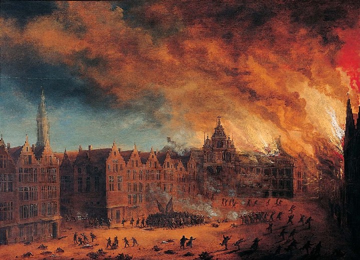Brennendes Antwerpen 1576