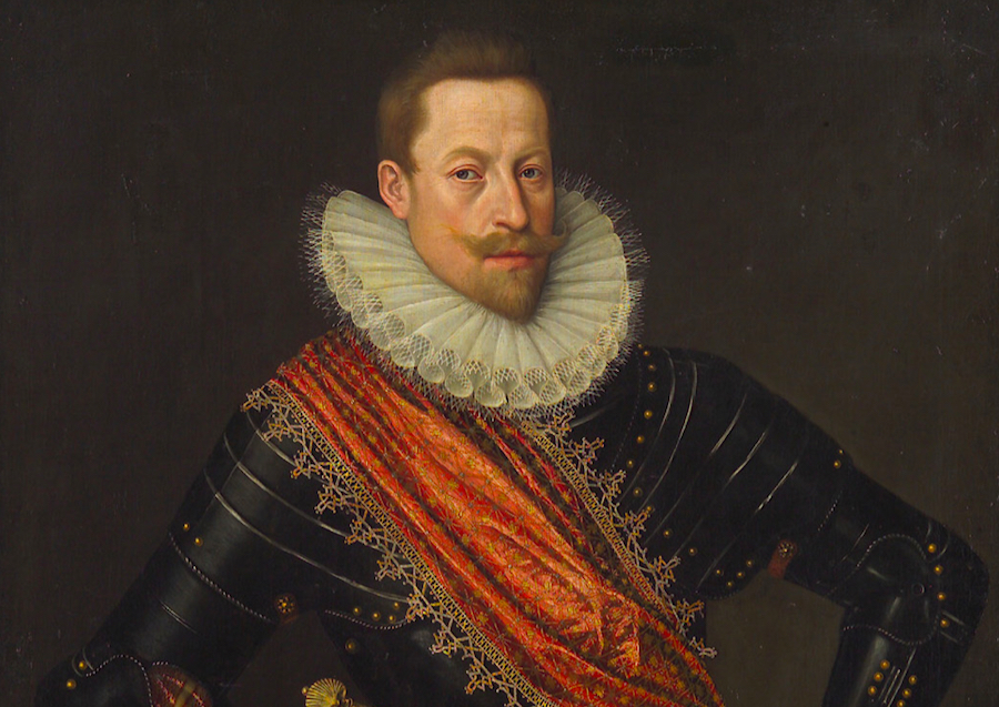 Lucas van Valckenborch: Kaiser Mathias (1583, Ausschnitt)