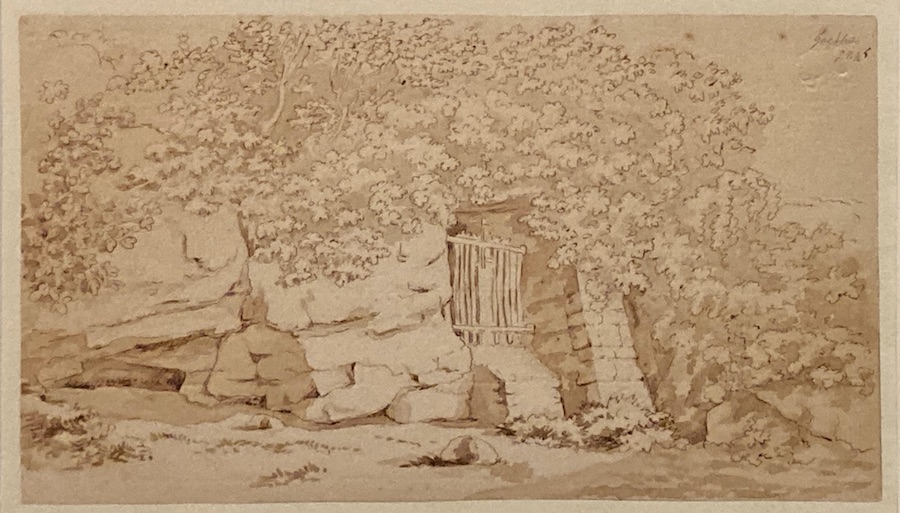 Skizze Goethes von 1787