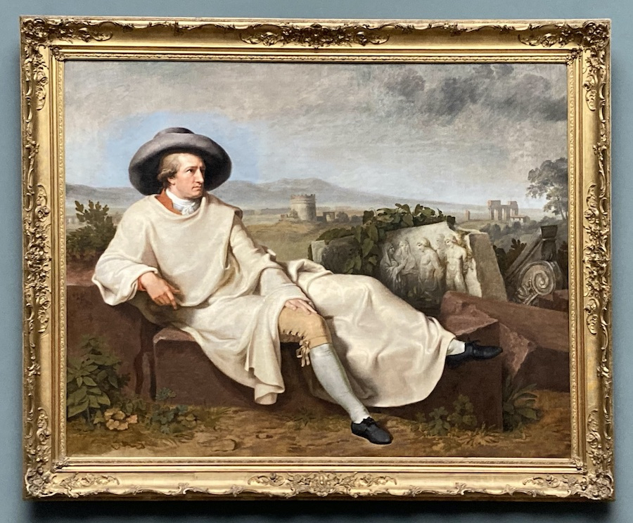 Goethe in Italien 1787/88 (Gemälde von Emil Tischbein)