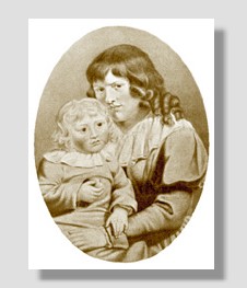 Christiane und ihr Sohn August