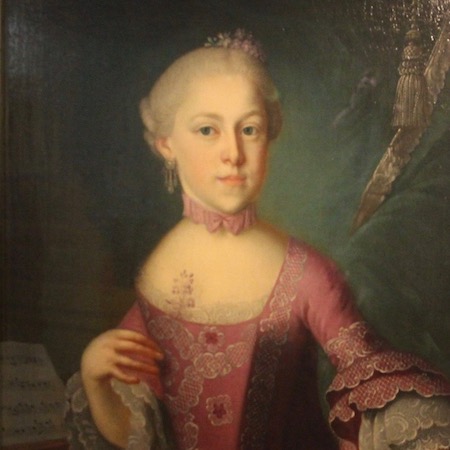 "Nannerl" Mozart 1763