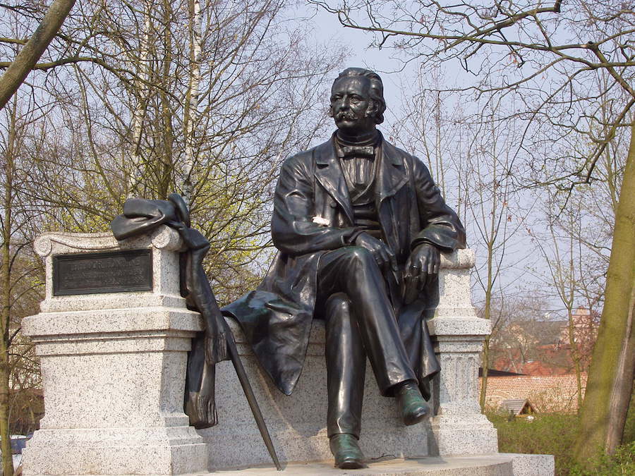 Max Wieses Denkmal Theodor Fontanes