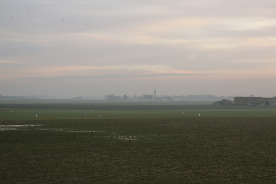 Kein Caspar David Friedrich (Wiesen bei Greifswald), aber auch schön...