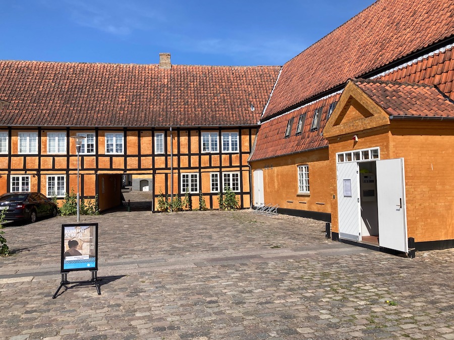 Das Faaborg Museum in der Nähe des Hafens.