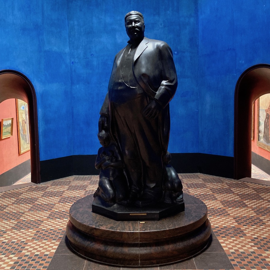 Denkmal Mats Rasmussens im Faaborg Museum