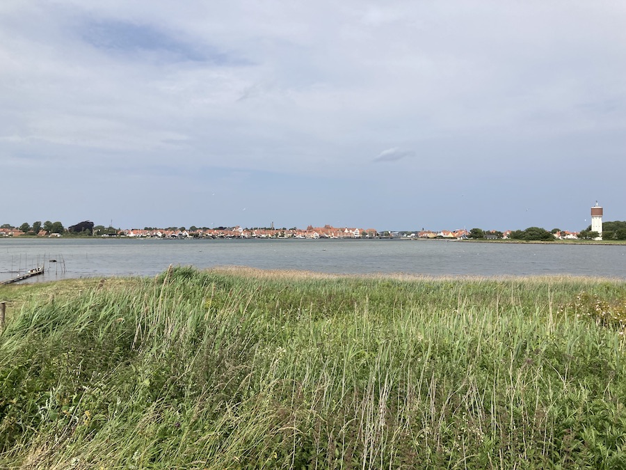 Ansicht von Kerteminde vom Odensevej aus