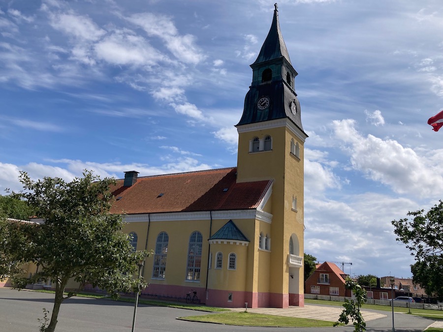 Die neue Skagener Kirche von 1841