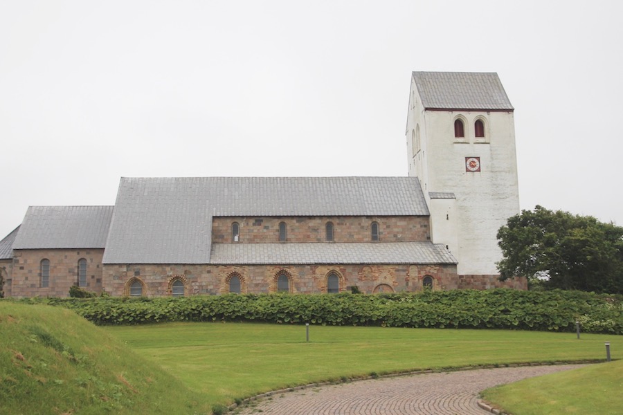 Die Kirche in Vestervog/Thy