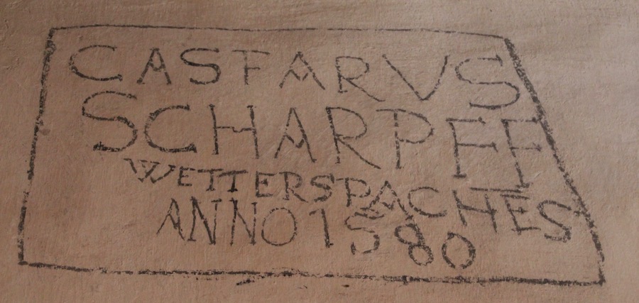 Graffiti der Klosterschüler