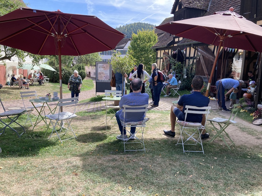 Allein für das Cafe lohnt sich der Besuch