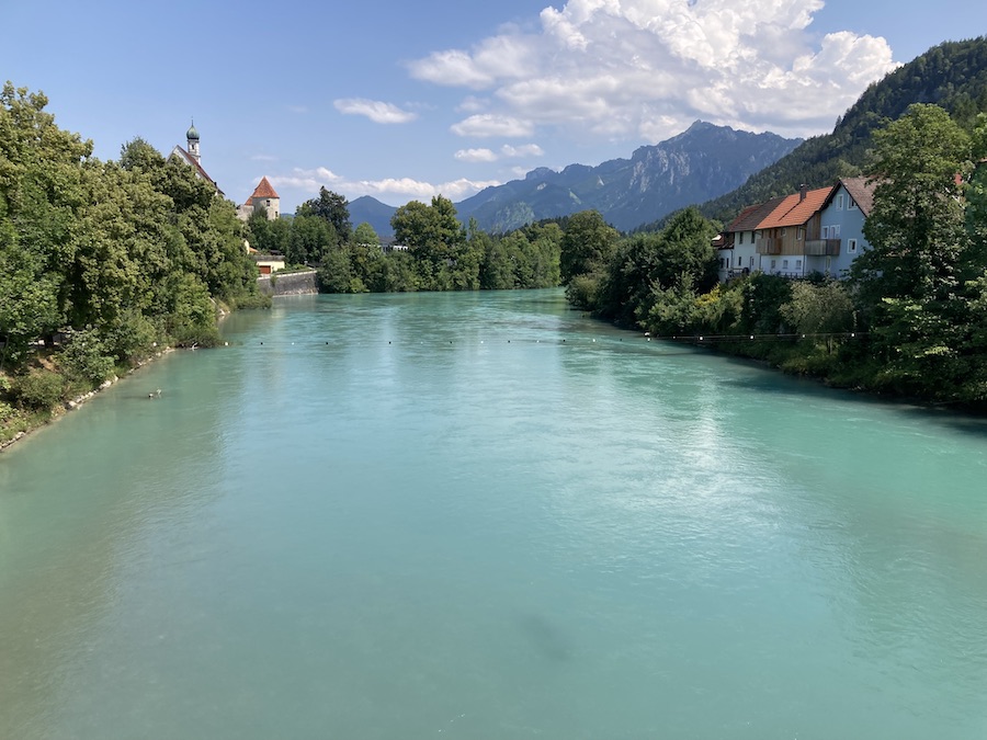 Der Lech bei Füssen