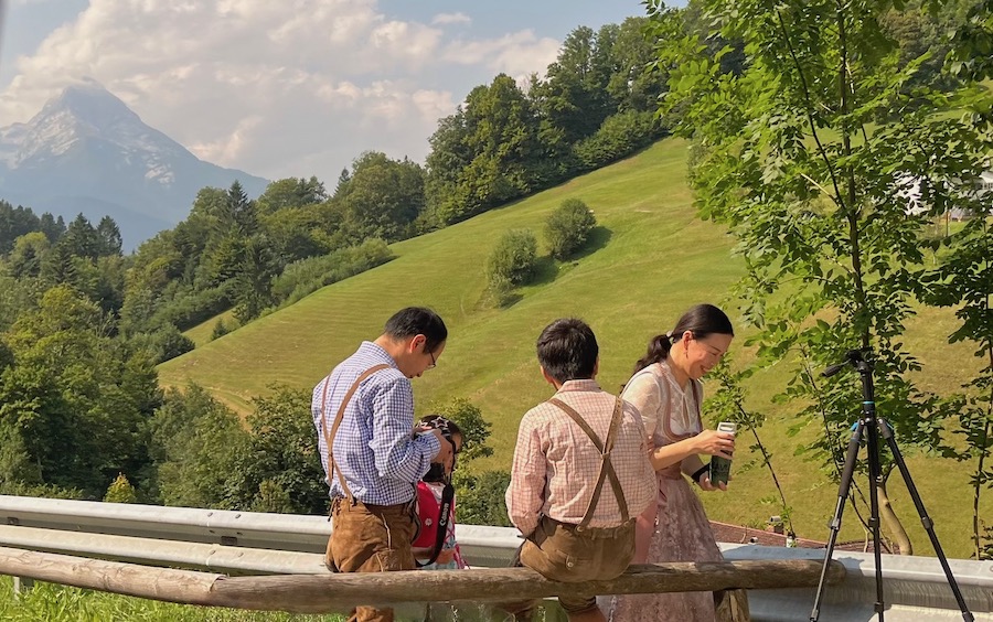 Beleg für die Anwesenheit der Familie in den Alpen.