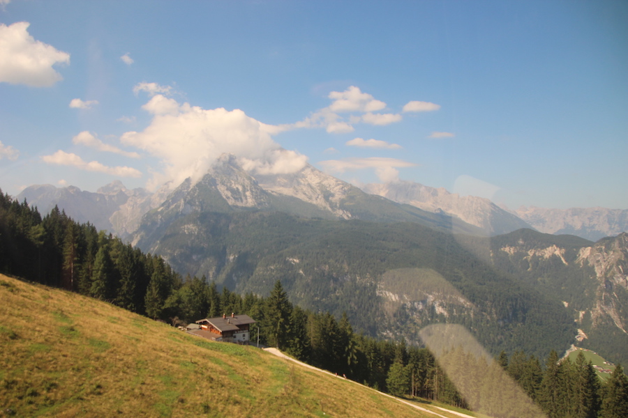 Der Watzmann von der Jennerbahn