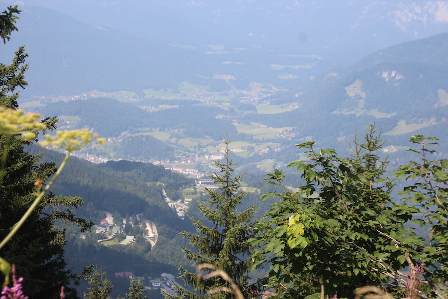 Gleiche Stelle, andere Richtung - da war es diesig