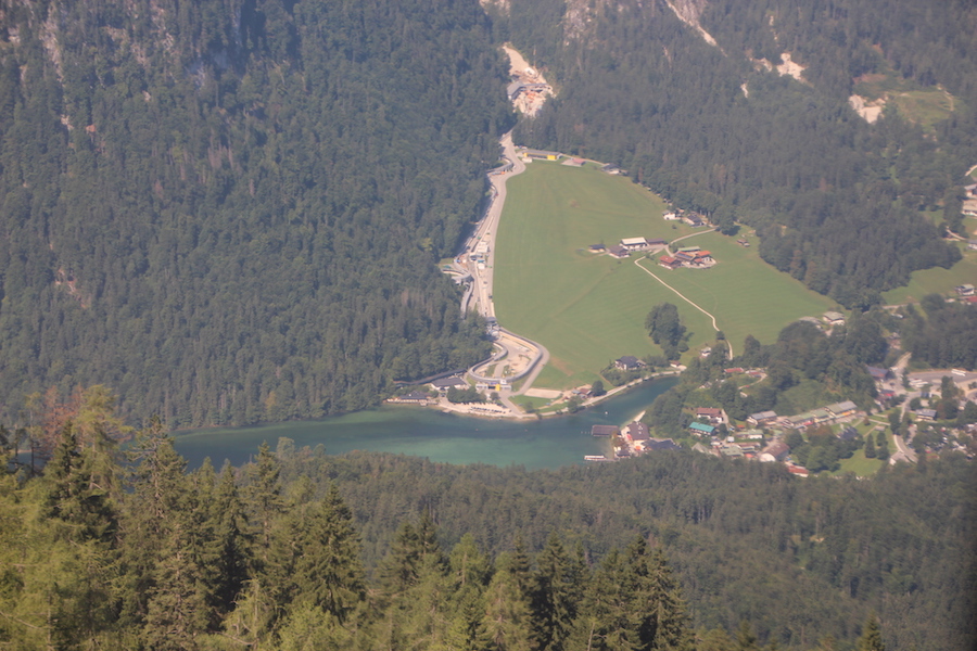 Der nördliche Zipfel des Königssees