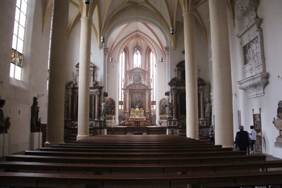 Das Innere der Berchtesgadener Stiftskirche