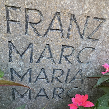 Schrift: Franz Marc, Maria Marc