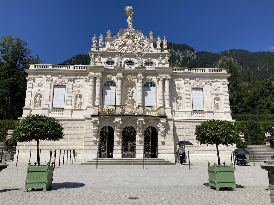 Fassade von Schloß Linderhof