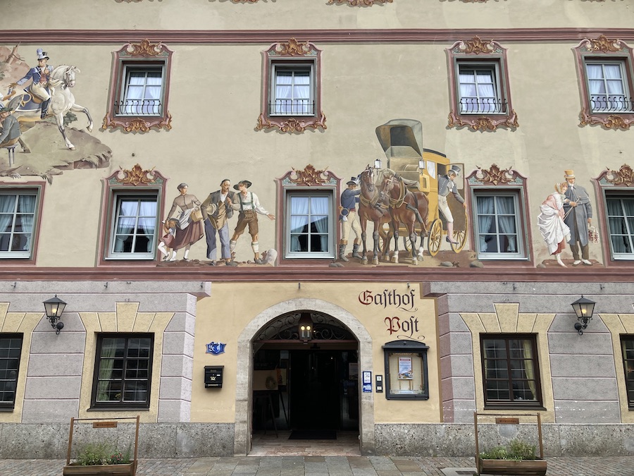 Lüftelmalerei in Mittenwald (September 2025)