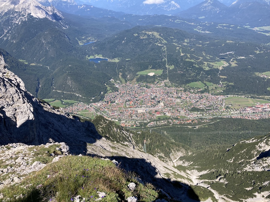 Mittenwald vom Tegelberg