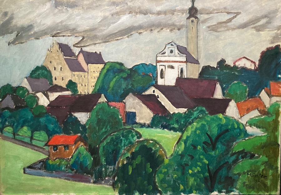 Das 1910 entstandene Bild dieser Ansicht.