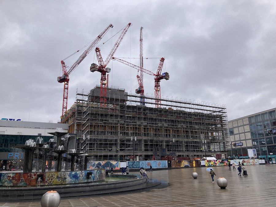 Wird es eine Bauruine oder wird es fertiggestellt? Abwarten!