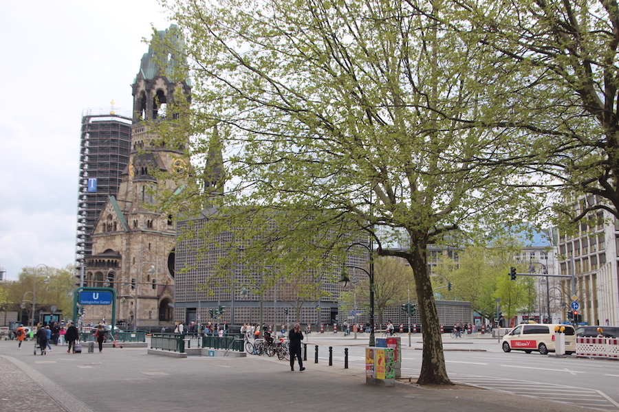 Die Gedächtniskirche im März 2025