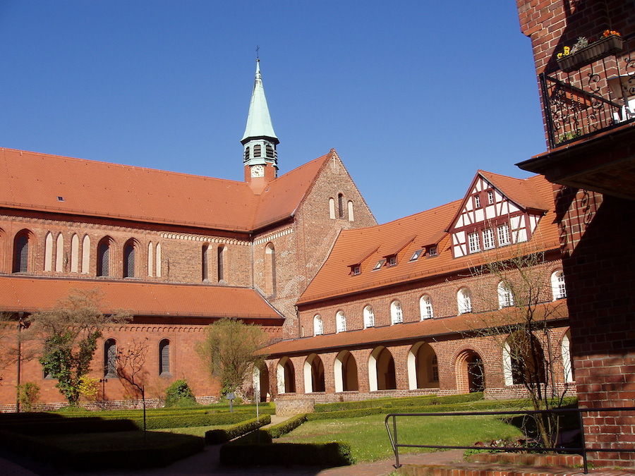 Das Kloster Lehnin vom Innenhof