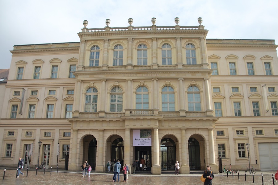 Das Museum Barberini von der Nikolaikirche aus