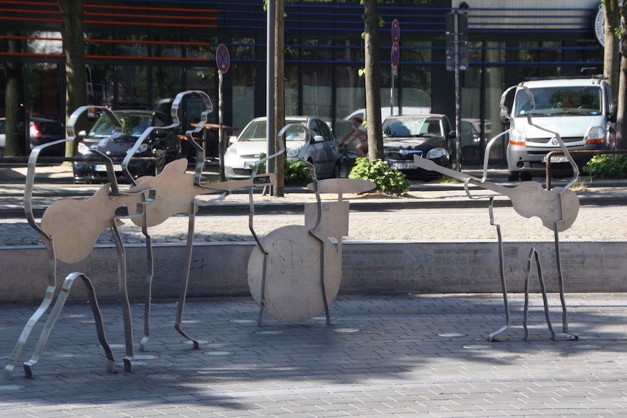 Der Beatles-Platz in Hamburg