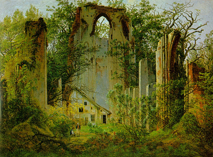 Caspar David Friedrichs Gemälde der Ruine Eldena