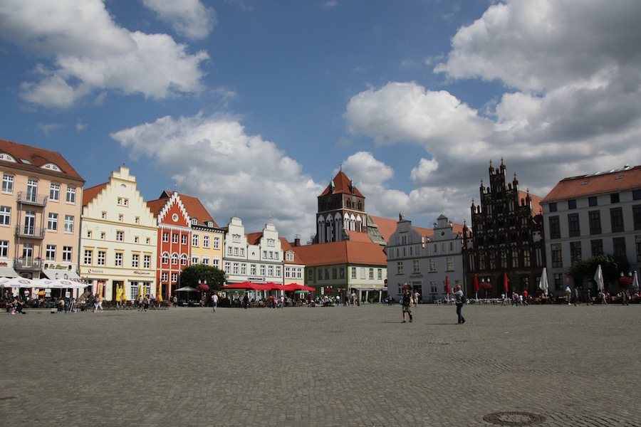 Der Greifswalder Marktplatz