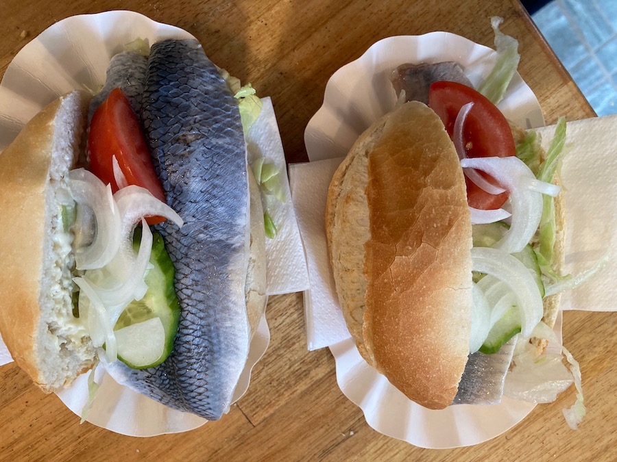 Fischbrötchen gibt es in mehreren Varianten