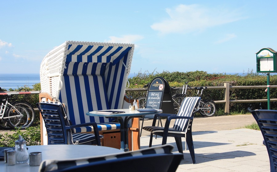 Gegen den Wind hilft der Strandkorb